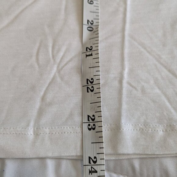 IRO Top Size XS White Irko Silk-blend Shirt Ruched One-Shoulder Ruffle NWT Airy - Picture 15 of 16